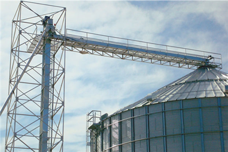 Silo Steps and Resting Platfrom